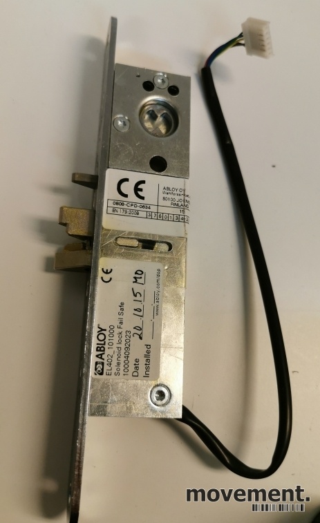 Solgt!Assa Abloy solenoidlås / elektrisk - 1 / 5