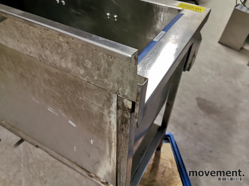 Solgt!Arbeidsbenk / barmodul i rustfritt - 10 / 11