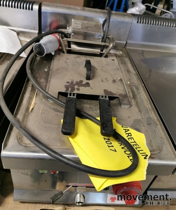 Solgt!Bertos 40cm bredde frityr, - 3 / 4