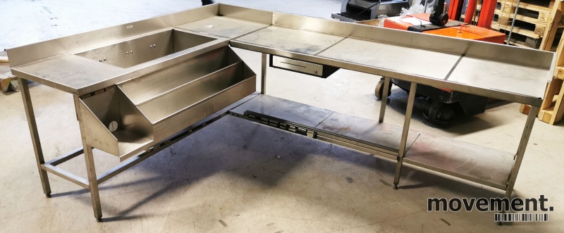 Solgt!Arbeidsbenk hjørne / barmodul i - 1 / 6
