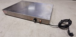 Varmeplate for buffet, Gastro Teknik AB, 80x60cm, 1500Watt, pent brukt