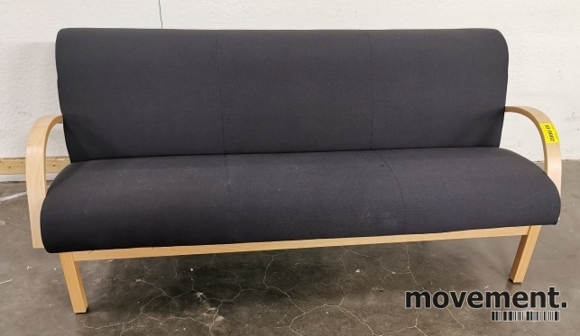 Solgt!Kinnarps 3seter loungesofa i grått - 3 / 5