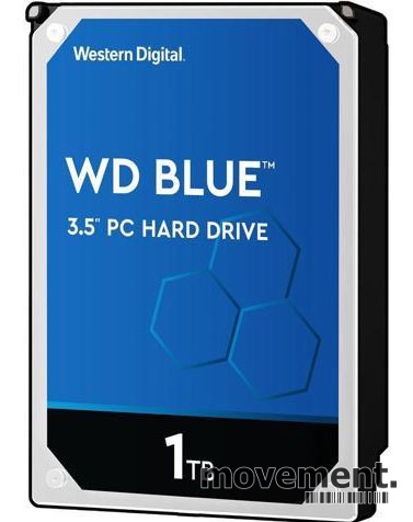 Solgt!Harddisk: Western Digital Blue