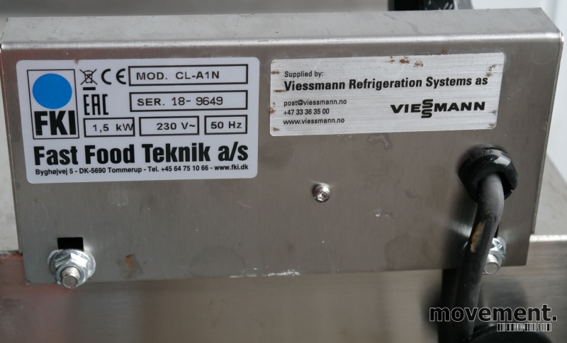Solgt!Pølsekoker fra FKI, modell CL-A1N i - 4 / 4