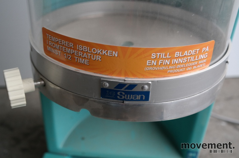 Solgt!Swan SI-100E Ice Shaver, Shave Ice - 4 / 6