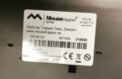 Ergonomisk mus: Mousetrapper Prime USB, Black, pent brukt