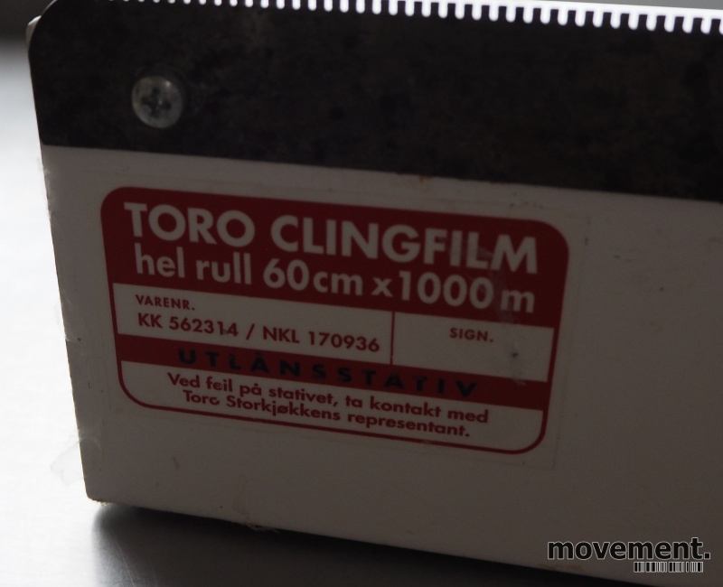 Solgt!Toro Clingfilm-dispenser for ruller - 2 / 2