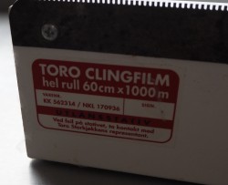 Toro Clingfilm-dispenser for ruller 60cm, pent brukt