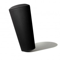 Wilkhahn Stand up stol / krakk i sort stoff, Ø=30cm, høyde 67cm, pent brukt
