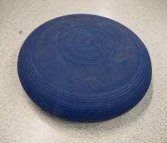 Togo Dynair XXL balansepute i blått, Ø=50cm, pent brukt