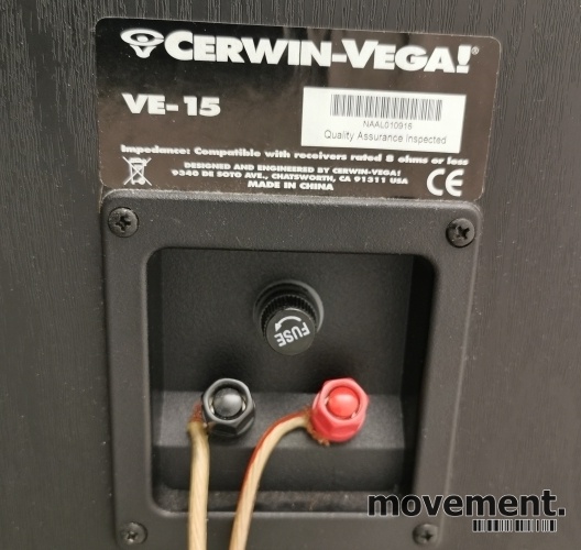 Solgt!Ett par Cerwin-Vega! VE-15 - 4 / 4