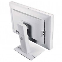 Flatskjerm til PC: Fujitsu B24W-6, 24toms LED, 1920x1200, hvit, VGADVI/DP/USB/Audio, pent brukt