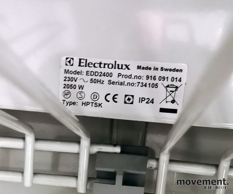 Solgt!Electrolux Tørkeskap EDD2400, 185cm - 4 / 5