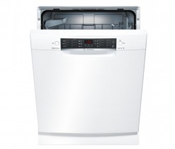 Bosch Series 4 SMU46KW01S/02 oppvaskmaskin i hvitt, pent brukt