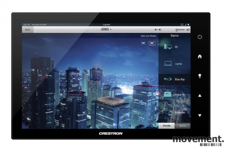 Solgt!Crestron TSW-1050-B-S, kontroller - 1 / 3