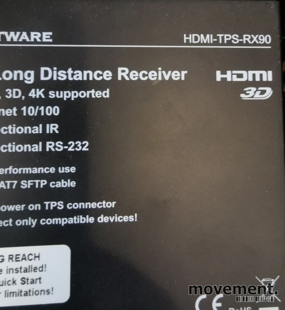 Solgt!AV-utstyr: Lightware TPS TX90 - 3 / 5