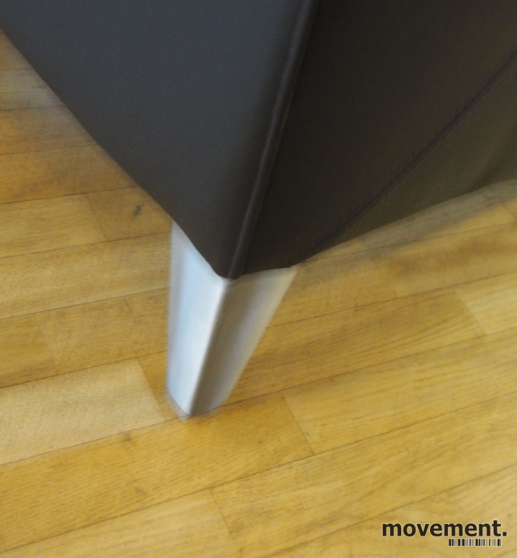 Solgt!IKEA Stockholm 3-seter sofa i mørkt - 3 / 3