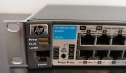 HP ProCurve 2910al-48G / J9147A, Gigabit 48port, L3 managed rackswitch, pent brukt