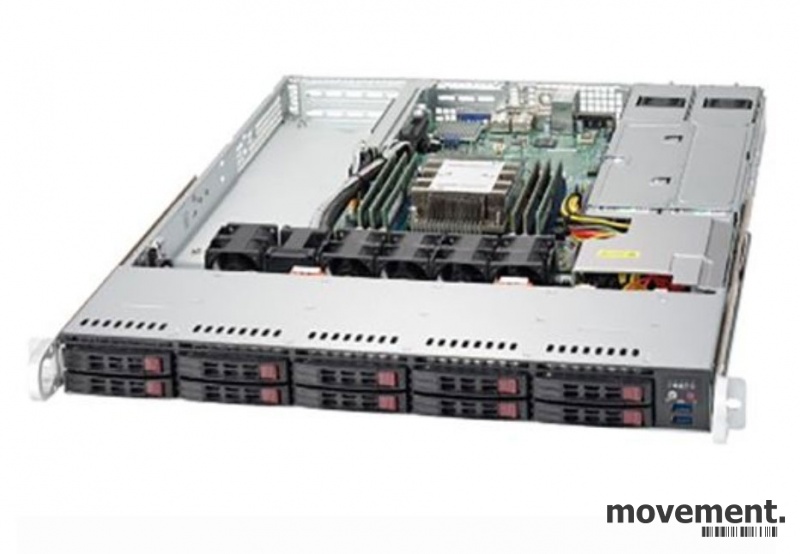 Solgt!Rackserver fra Supermicro, - 1 / 7