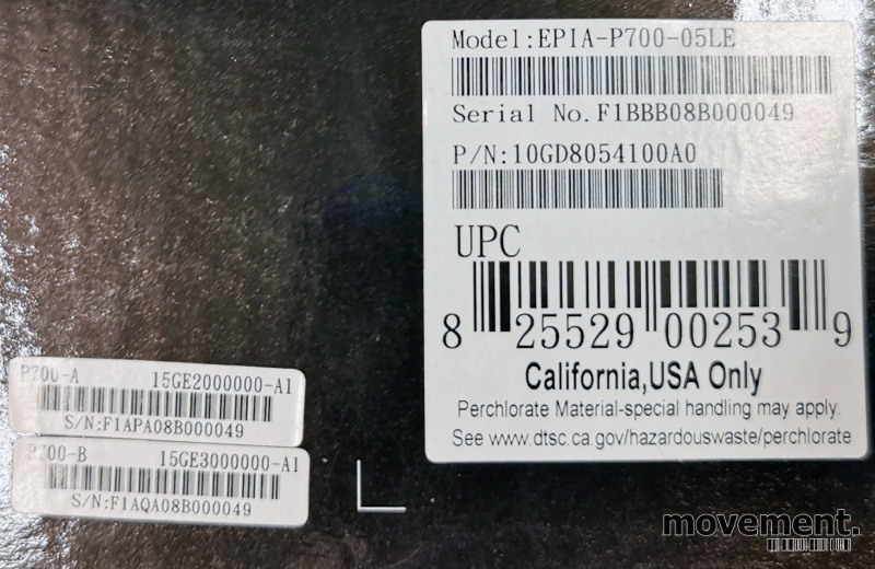 Solgt!Mikro-hovedkort: Epia Pico-ITX, - 4 / 5