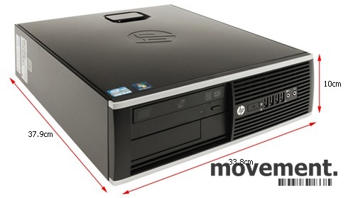 Solgt!Stasjonær PC: HP 8200 Elite SFF, - 2 / 2