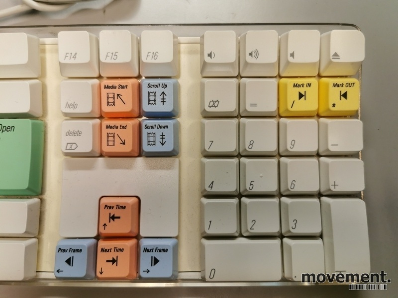 Solgt!Mac tastatur A1048, fargekodet for - 4 / 5