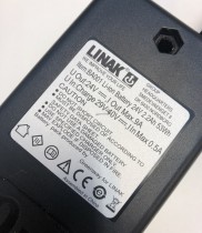 Linak BA001 batteripakke for skrivebord med elektrisk hevsenk, 24V, 2,2Ah, 53Wh, pent brukt