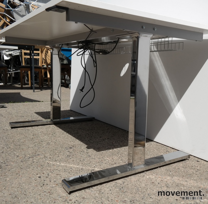 Solgt!Skrivebord med elektrisk hevsenk i - 3 / 5