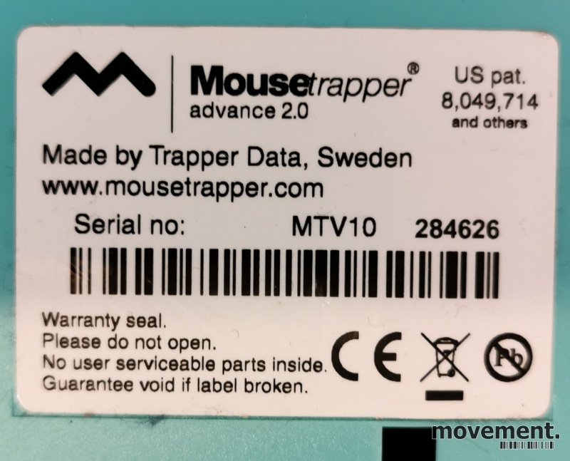 Solgt!Ergonomisk mus: Mousetrapper - 2 / 3