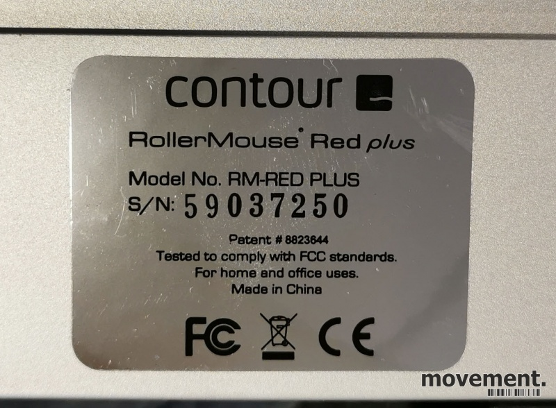 Solgt!Contour Rollermouse Red Plus USB i - 2 / 2