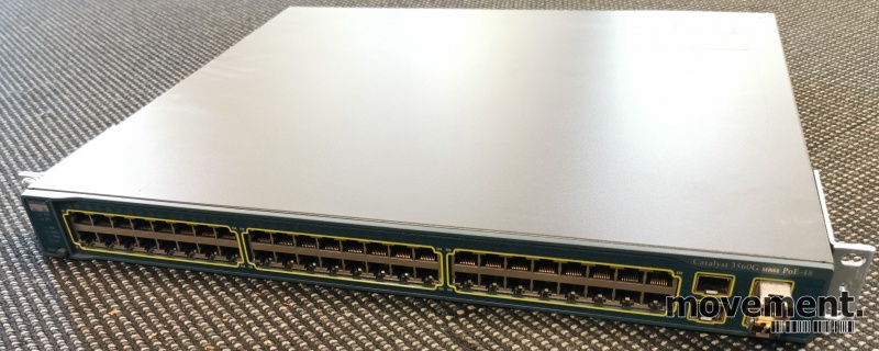 Solgt!Cisco Switch WS-C3560G-48PS-S. - 2 / 3