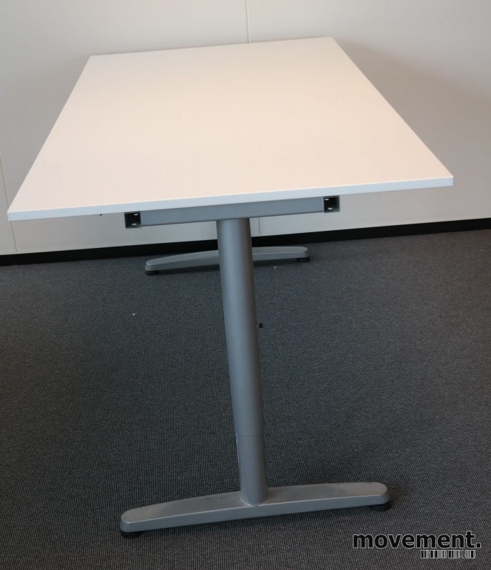 Solgt!IKEA Galant skrivebord i hvitt, - 3 / 4