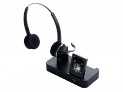 Jabra Pro 9465 Duo Trådløst Headset For bruk mot fasttelefon, mobiltelefon og PC, pent brukt