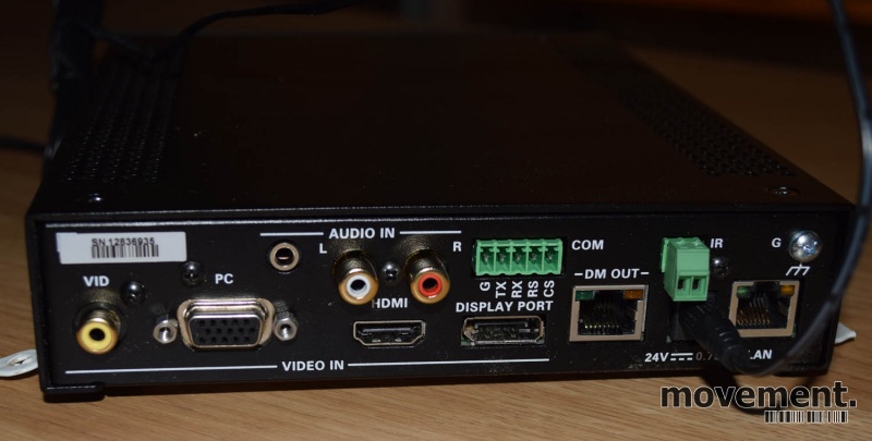 Solgt!AV-utstyr: Crestron DM-TX-401-C - 4 / 4