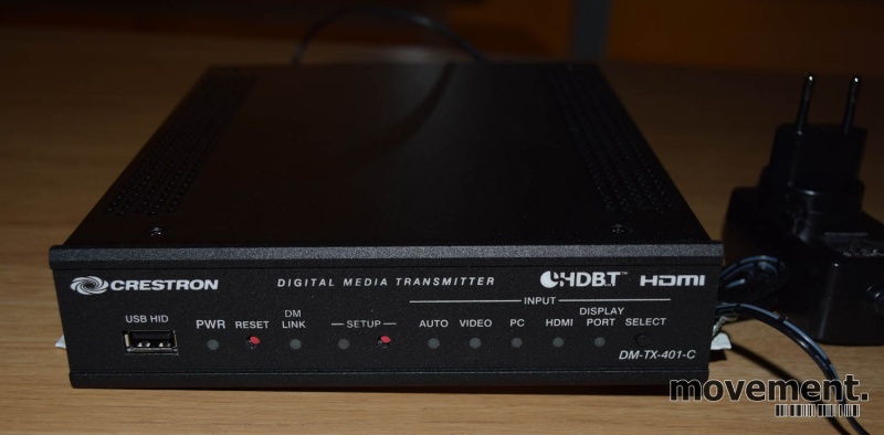 Solgt!AV-utstyr: Crestron DM-TX-401-C - 3 / 4