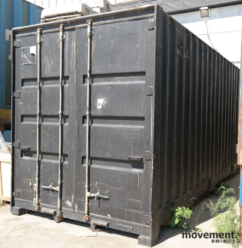 Solgt!25fots container / styltecontainer, - 1 / 4