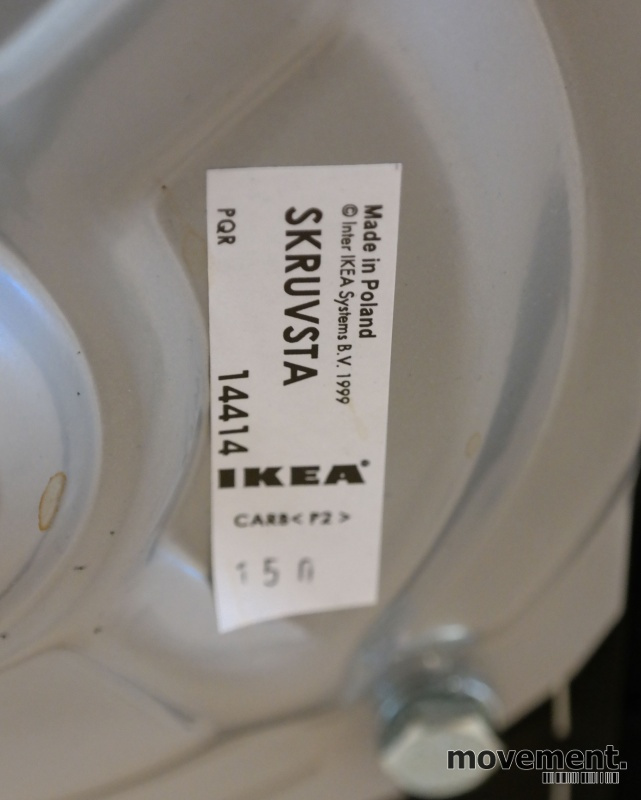 Solgt!IKEA Skruvsta loungestol i sort - 3 / 3