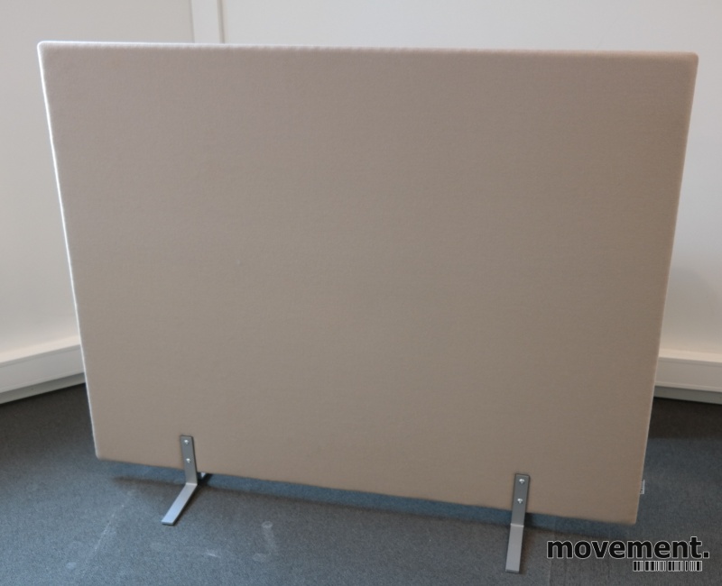 Solgt!Lyddempende skillevegg i beige / - 1 / 3