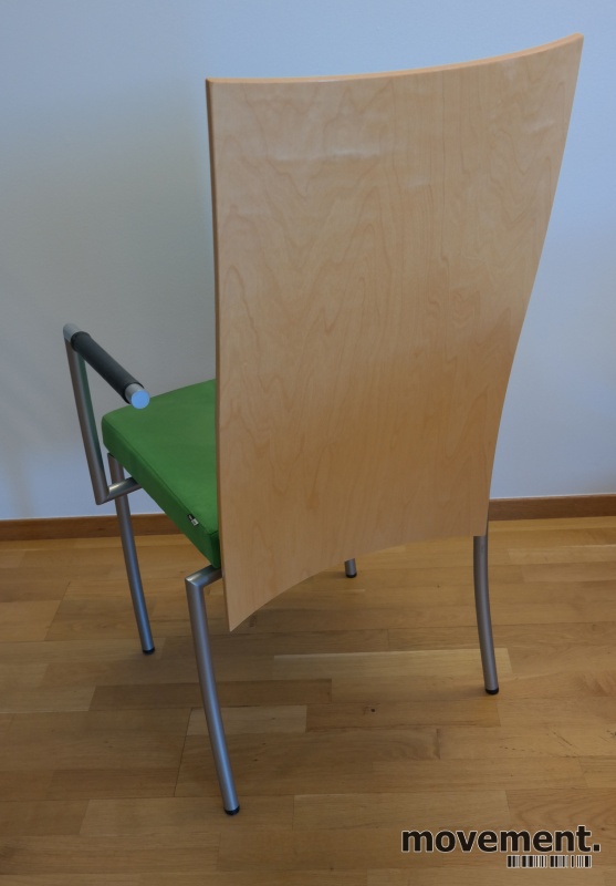 Solgt!ForaForm Rex konferansestol i grønt - 2 / 3