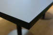 Solgt!Kompakt møtebord i lys grå med sort - 2 / 3