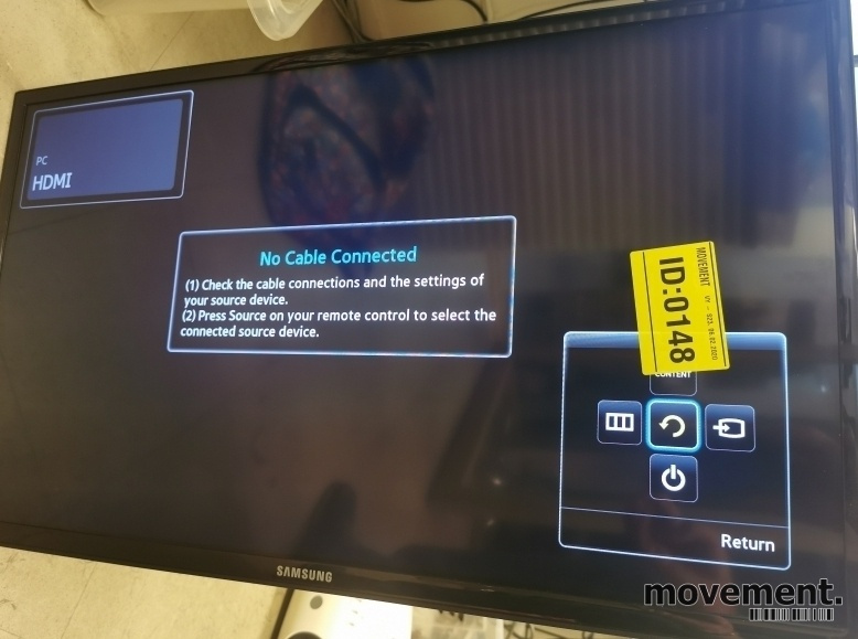 Solgt!Signage-skjerm: Samsung 32toms, - 6 / 7