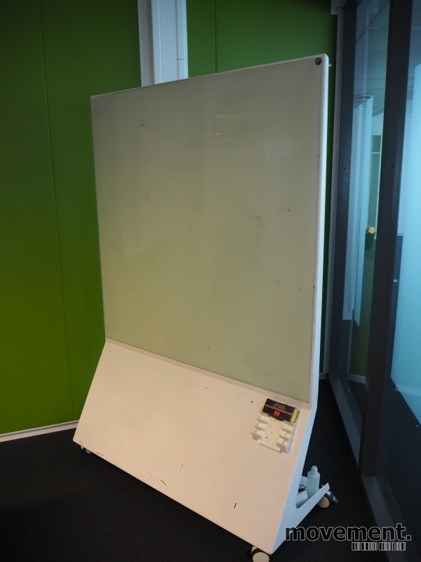 Solgt!Glass-whiteboard på hjul, Chatboard - 1 / 2