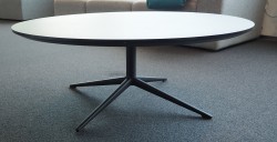 Loungebord / sofabord i sort fra HAY, modell Ray Coffee table, Ø=100cm, høyde 38cm, pent brukt