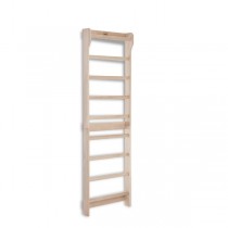 Abilica Cliffhanger ribbevegg i eik, 230cm høyde, 70cm bredde, pent brukt