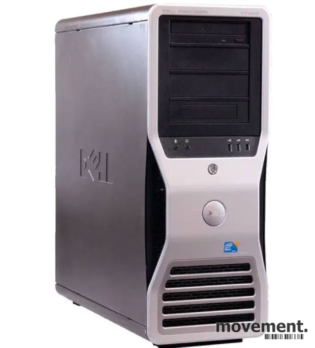 Solgt!Dell Precision T7400 Workstation, - 1 / 7