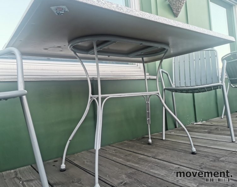 Solgt!Kafebord / utebord med - 3 / 4