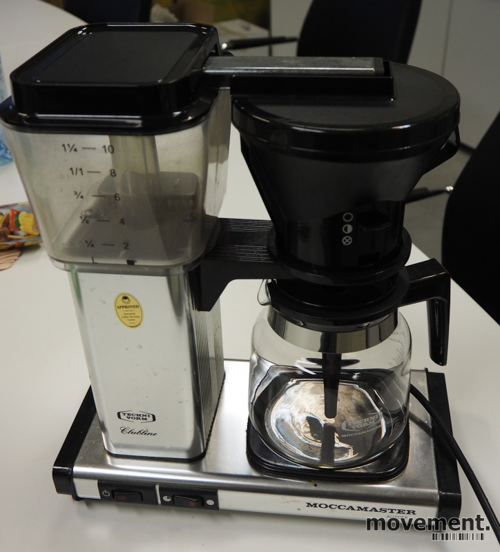 Solgt!Moccamaster Clubline kaffetrakter i - 1 / 2