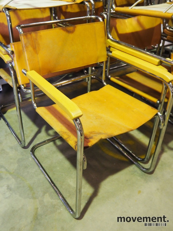 Solgt!Original Thonet S34L chair i krom / - 1 / 5