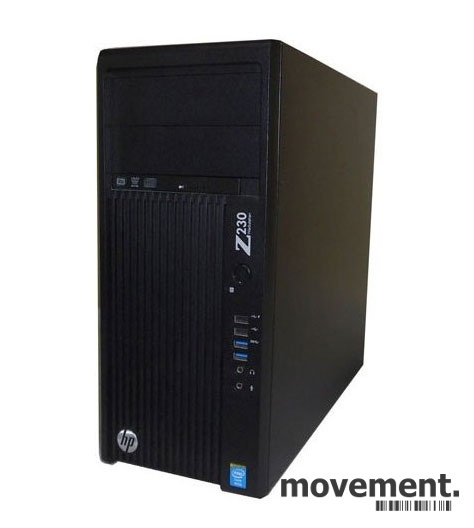 Solgt!Stasjonær PC: HP Z230 Workstation - 1 / 2