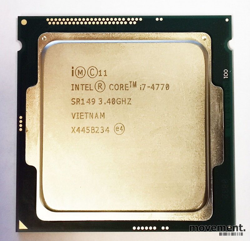 Solgt!Prosessor til PC: Intel Core - 1 / 2